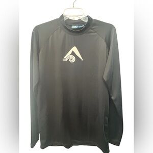 Kanu Surf Black Long Sleeve Rash Guard